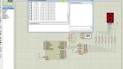 Управление семисегментным индикатором через сдвиговый регистр PCF8574 через I2C на ATmega8