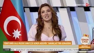 Azerbaycan'da Medeniyyet TV'nin konuğuydum!