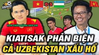 VN 0-3 Uzbekistan,Kiatisak Vẫn CHÚCMỪNG,Phản Biện ĐanhThép Khi Báo Chí,NHM Uzbekistan LộngNgôn Về VN