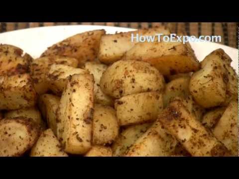 Oven Roasted Potatoes With Steak Spice Seasoning Side Dish Recipe