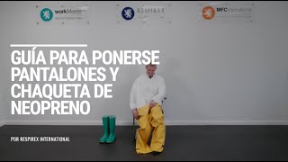 Guía para ponerse pantalones y chaqueta de neopreno by Respirex 161 views 1 year ago 1 minute, 50 seconds
