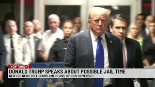 Donald Trump talks About Possible Jail Time