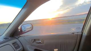 Nice Quiet highway cruising in the 2001 Honda accord V6 ASMR hold onto your pants! POV