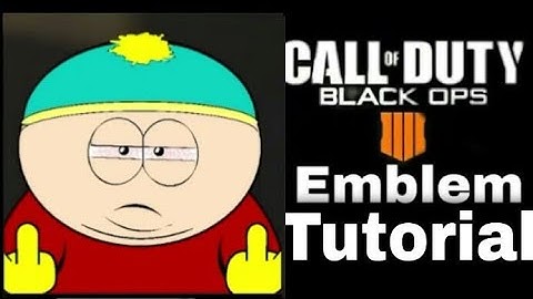 Call of Duty Black Ops 4 COD BO4 Easy Emblem Tutorial