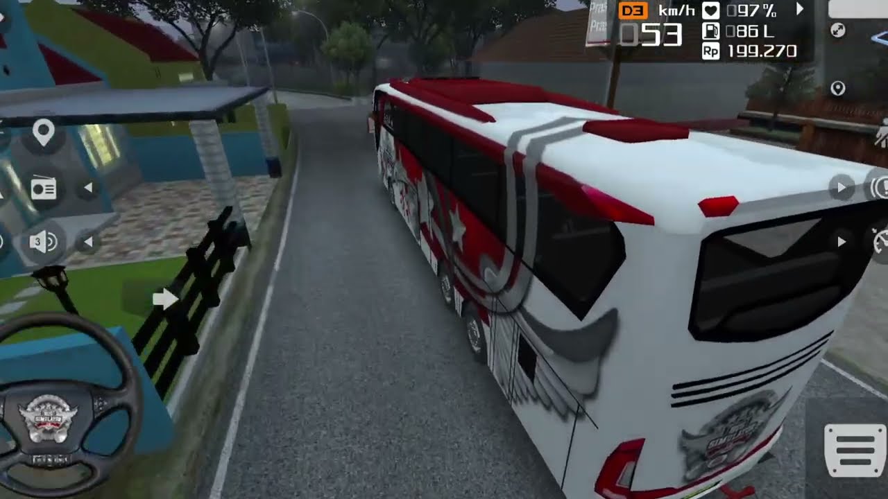 Indonesia Coach bus driving | Euro bus simulator 2025 Android gameplay 