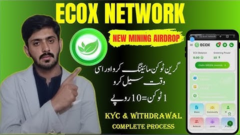 Ecox Network Mining Airdrop | Ecox Network KYC problem Solution | Ecox Network Withdrawl process |