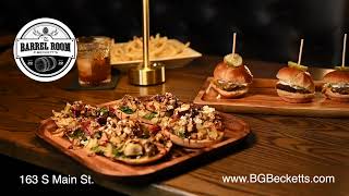The Barrel Room - Beckett's Burger Bar in Bowling Green, OH