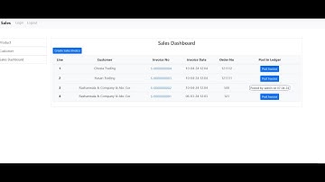 Sales invoice 2nd video -Technical Demo | Python Django ERP Application | Easy Accounting Django CBV