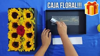 CAJA SORPRESA CON FLORES NATURALES!!!