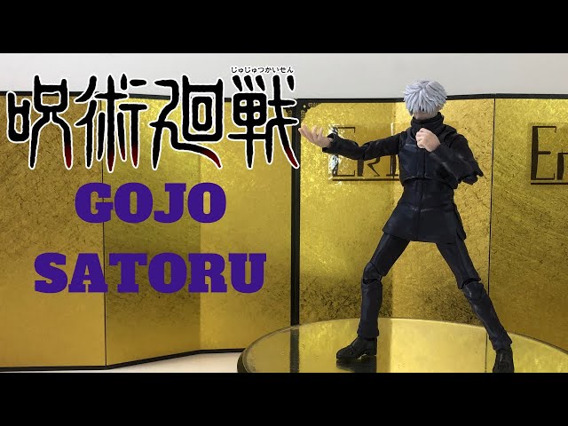 Figma VS SH Figuarts Satoru Gojo Jujutsu Kaisen Comparación 