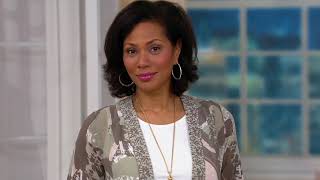 Bob Mackie Collage Print Kimono on QVC