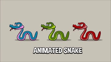 Animated snake preview