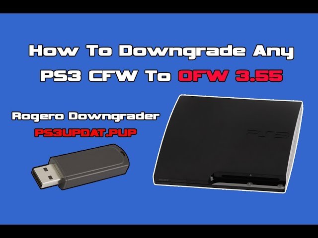 For anyone wanting another way to CFW from >4.85 OFW : r/ps3hacks