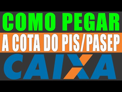 HOJE MESMO! COMO PEGAR A COTA DO PIS PASEP NA CAIXA ECONÔMICA FADERAL NOVO SAQUE DO FGTS