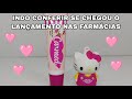 INDO CONFERIR SE CHEGOU O LANÇAMENTO CARMED HELLO KITTY NAS FARMÁCIAS | Love Carmed Girls