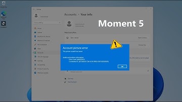 Microsoft Confirms Profile Picture Error 0x80070502 in Windows 11 KB5036893 (Workaround)