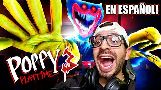 HUGGY WUGGY SE SALE DE LA TELE | Poppy Playtime 3 en Español | Juegos Luky