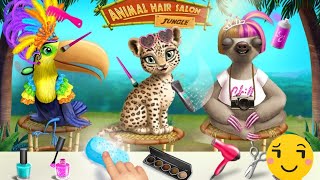 Fun Aminals care kids game - Animal Hair Salon 2 - Tropical pet makeover and dressup games !