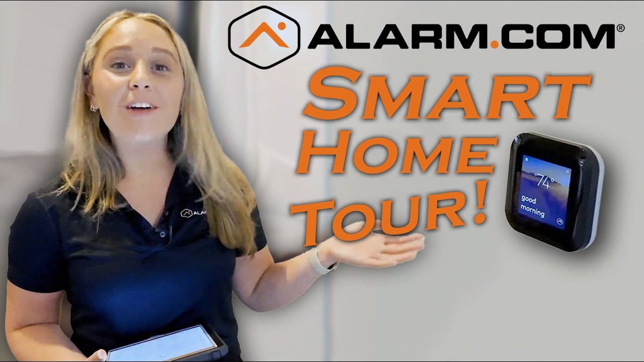 Come See The Amazing Alarm.com Smart Home (FULL Tour)! - YouTube