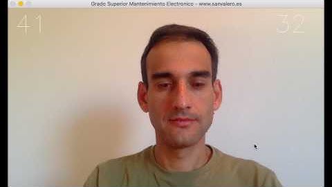 Eye blink detection - OpenCV - Python