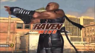 Tekken 5: Raven All Intros & Win Poses
