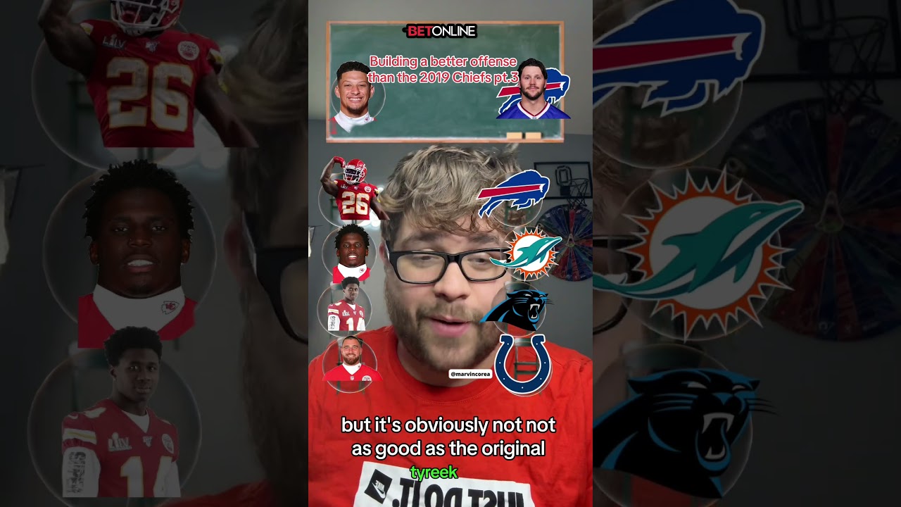 Can I build a better offense than the 2019 Kansas City Chiefs Part 3 #nfl #chiefs #shorts #football