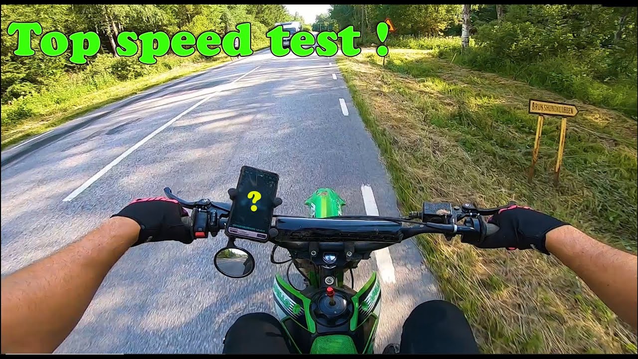 140Cc Pit Bike Top Speed Test | Apollo Rfz 140Cc