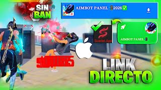 PANEL PARA IPHONE / AIMBOT PARA IPHONE / FREE FIRE 2026✅