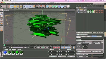 Cinema 4D - Random Effector Tutorial