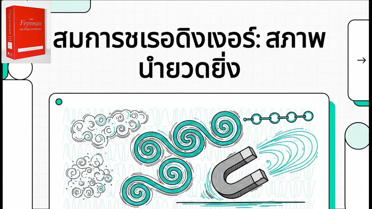 สมการชเรอว์ดิงเงอร์ #Ch 21_The Schrödinger Equation in Classical_The Feynman Lectures on Physics V3