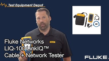 Adam Wysor goes over The Fluke Networks LIQ-100LinkIQ™ Cable + Network Tester