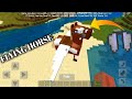 How to get flying horse in (Minecraft beta) 2020