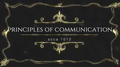 Principle of Communication Video Assignment