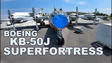 BOEING KB-50J SUPERFORTRESS at Air Mobility Command Museum | Dover Air Force Base | The First KB-50