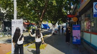 [4K] 화창한 여름 성신여대앞ㅣSungshin Women's University Street