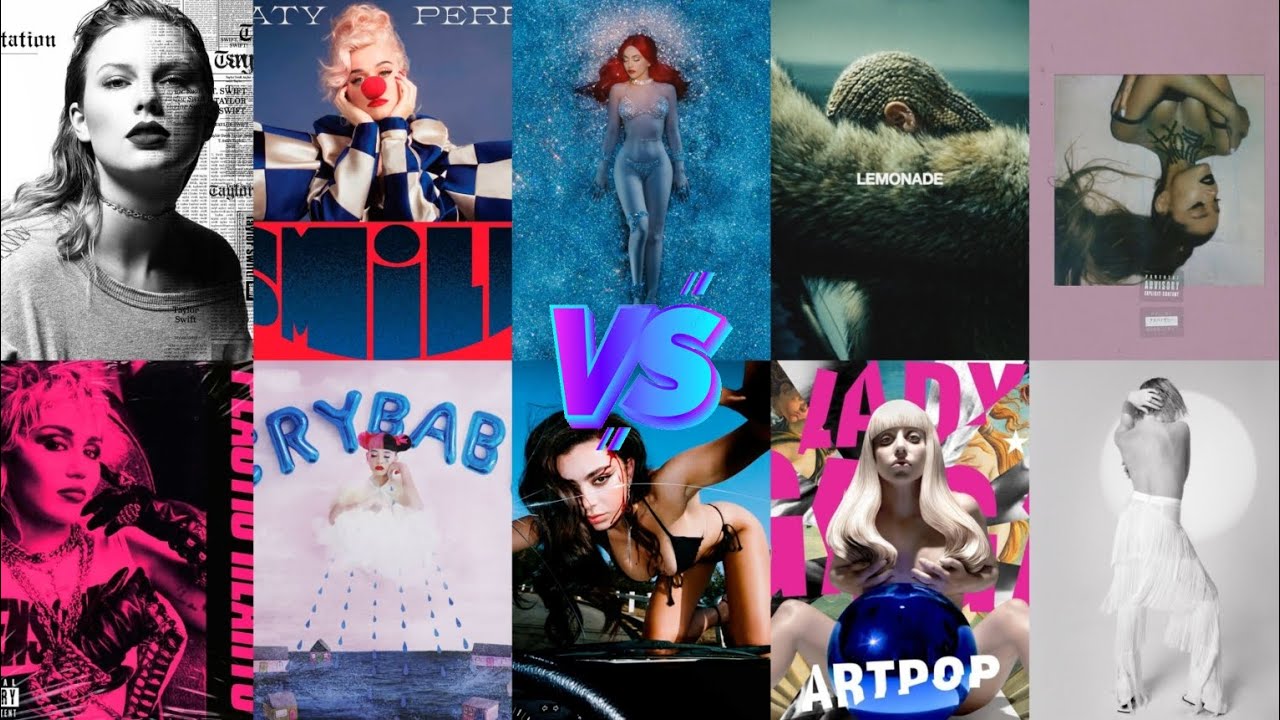 Rep vs Plastic Hearts vs Smile vs Cry Baby vs D&D vs Crash vs Lemonade vs Artpop vs TUN vs Dedicated