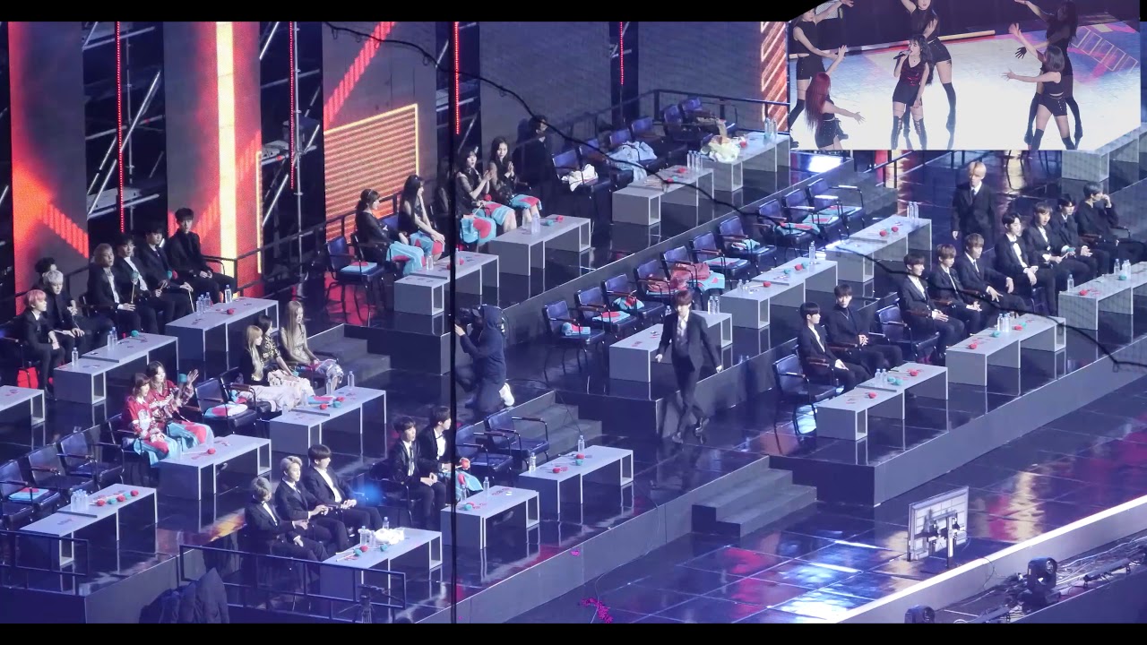 190105 모든 가수 all artist : 리액션 reaction : 청하 Chung Ha 'Bang Bang' : Fullshot fancam : 고척돔