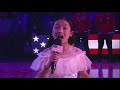 National Anthem at LA Clippers NBA Game by #MaleaEmma