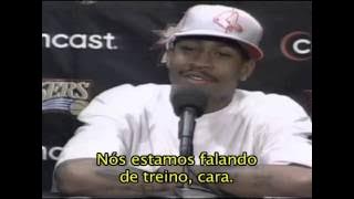 Allen Iverson: 'Nós estamos falando de treino?'