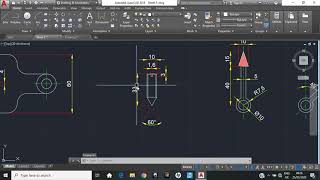 Engineering Drawing AutoCAD Lecture 2 Use of Fillet, Chamfer, Rotate   Hatch Command IAU, CoE