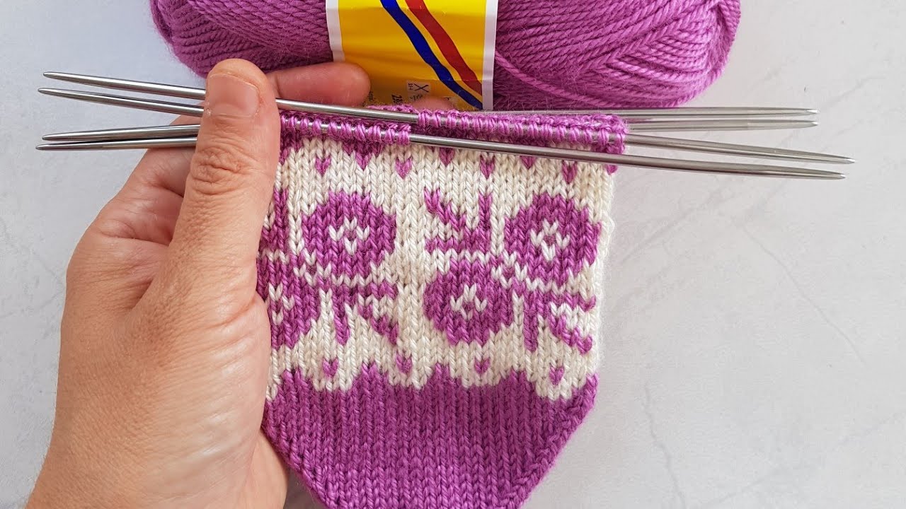 ÇOK BEĞENECEKSİNİZ 🎀 / İKİ RENKLİ ÇOK KOLAY #BEŞŞİŞPATİK YAPILIŞI