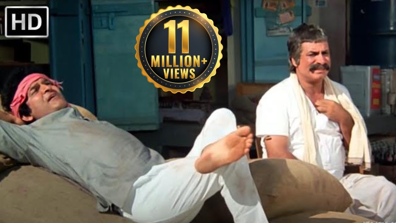 ये मेरी टांग है में हिलावू या नचावू तुमसे क्या मतलब | Kader Khan Comedy Scene | Comedy Talkies