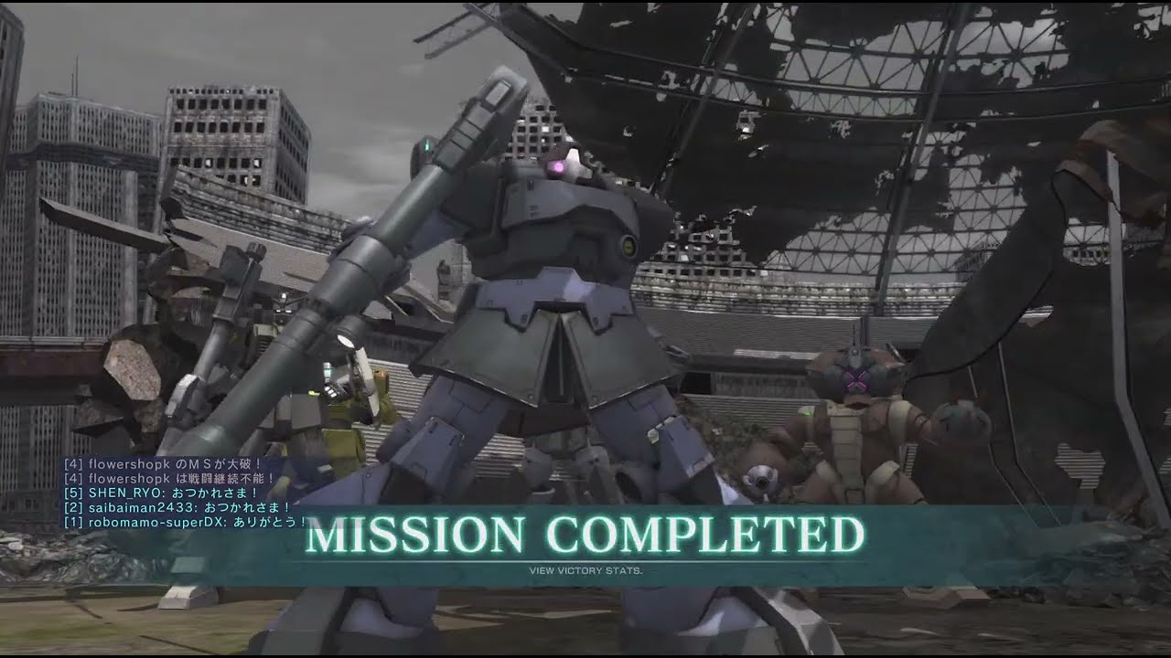 ドム　総合2位　1番は何？4番ありがとう　6:00 スムーズな歩兵排除　9:10 ひるみでサーベル振れなかった　機動戦士ガンダム　バトルオペレーション２_20260213120909