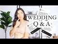 Wedding Series: Wedding Q & A - Regrets?! Cost Of My Dress?