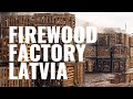 Woodmill firewood factory  latvia