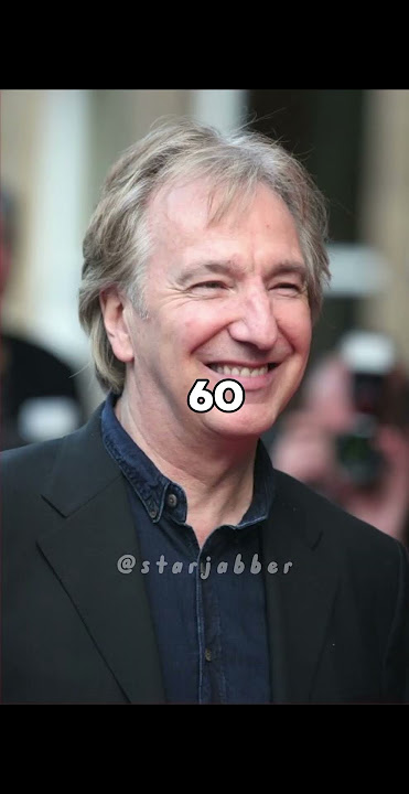 𝗔lan Rickman's life through photos #alanrickman