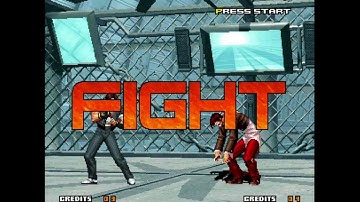 SVC Chaos - SNK vs. Capcom (Neo Geo AES) | Kyo Kusanagi Playthrough p.2