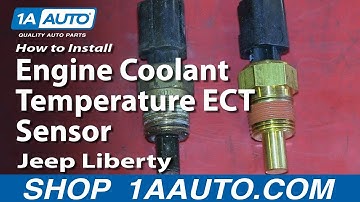 How to Replace Coolant Temperature Sensor 02-06 Jeep Liberty