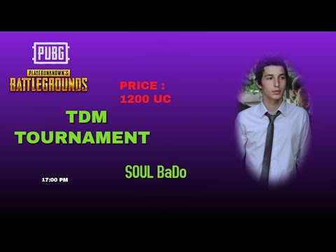 ⭕️ TDM   ტურნირი 1 PRICE 1200  UC⭕️ PUBG MOBILE