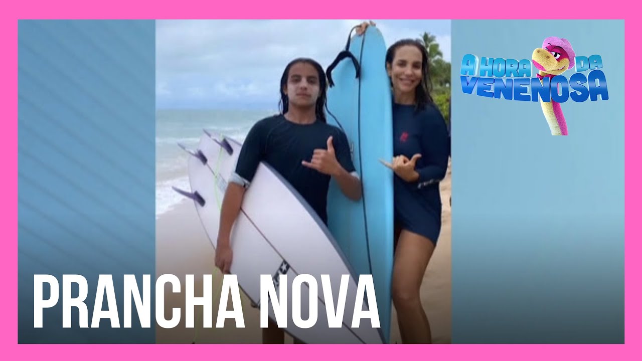 Filho de Ivete Sangalo tenta vender videogame para comprar prancha